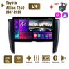 2Din Android Car Radio for Toyota Allion T260 2007-2020 Multimedia Carplay WIFI Head Unit Stereo Navigation 2+32GB