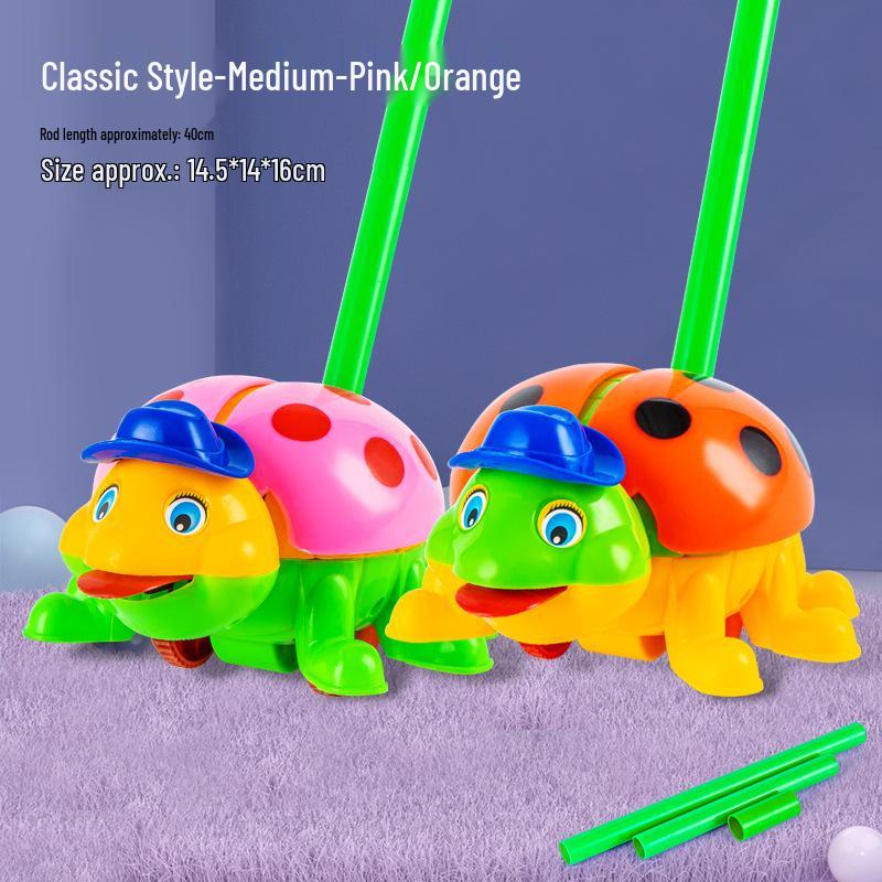 Charming Duck Push-Along Toy for Toddlers