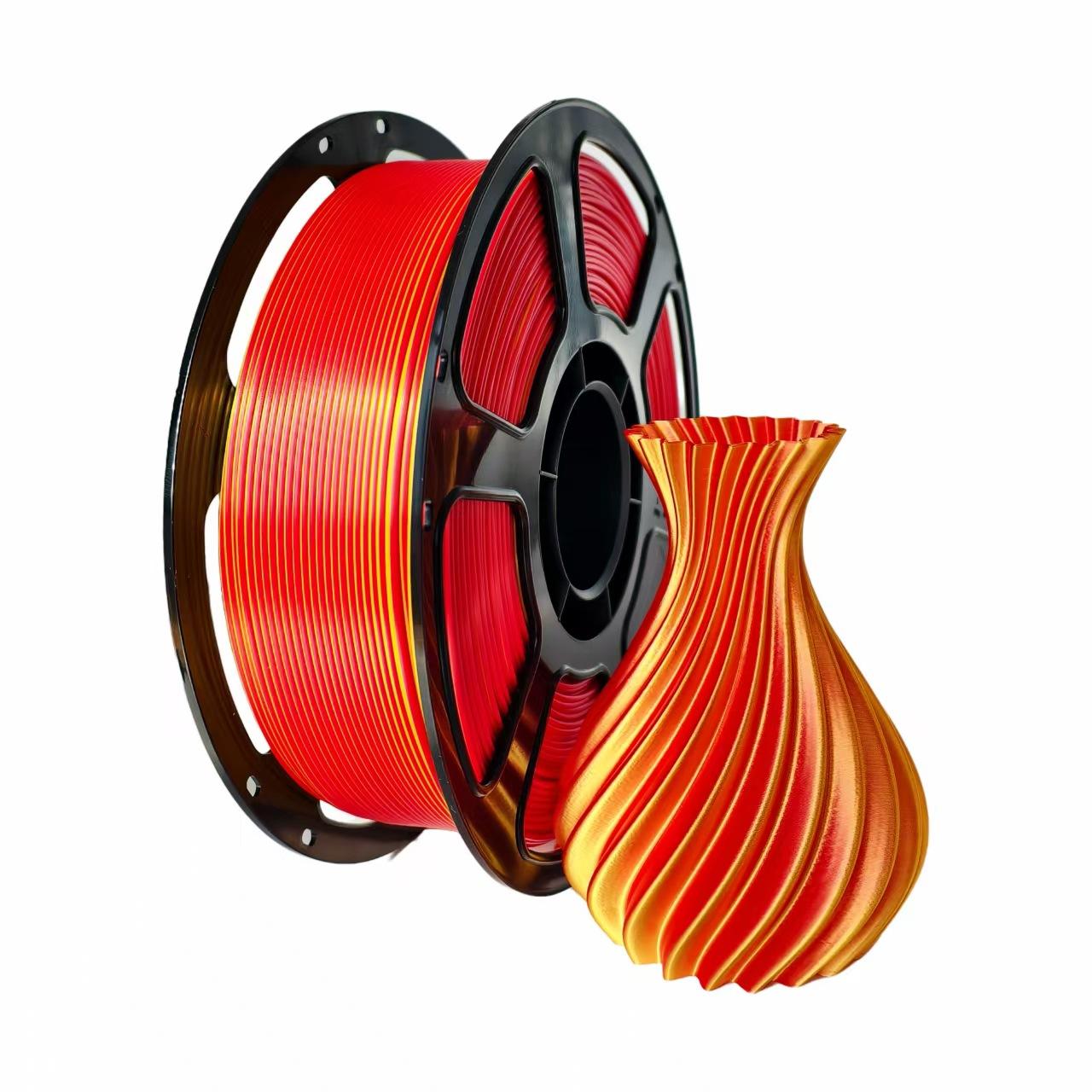 Расходные материалы для 3D-печати PLA шелк двухцветный PLA двухцветные расходные материалы расходные материалы для 3D-печати можно настроить