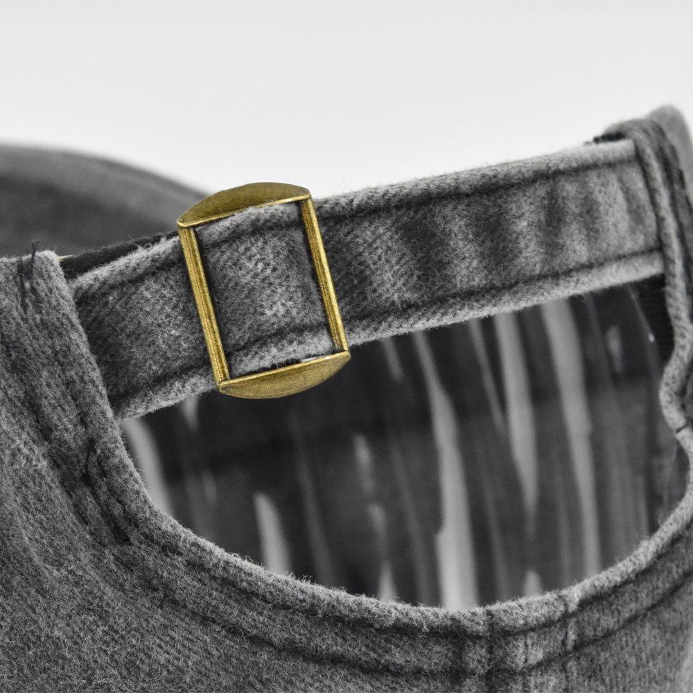 Yellowstone Embroidered Baseball Cap: Washed, Distressed Duckbill with Curved Brim