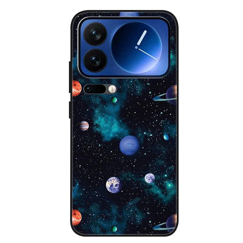For Xiaomi 17 Pro Max Case Silicone Luxury Space Soft Bumper for Xiaomi 17 Pro 17Pro max 2025 Phone Cover mi17 TPU Funda Coque