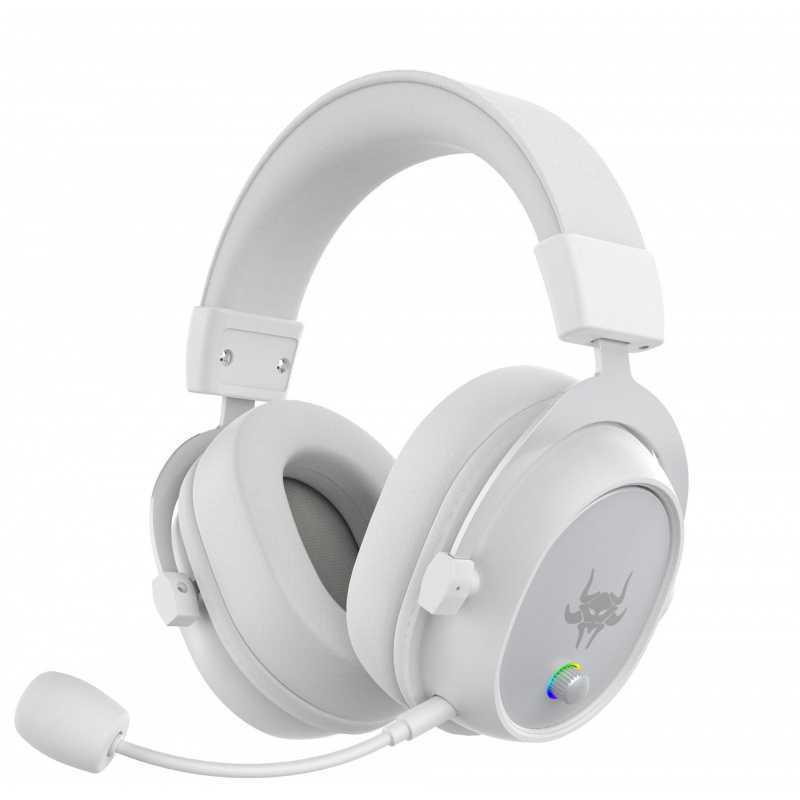 Dual-Mode 2.4G Wireless Gaming Headset with Bluetooth and Mic