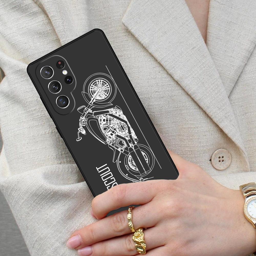 Motorcycle Cell Phone Case for Samsung Galaxy S26 Ultra S25 S24 S23 S22 S21 S20 Note10 Cover