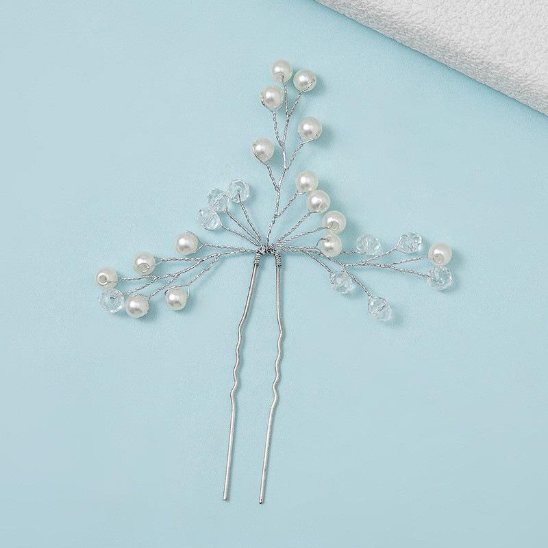 

Элегантный головной убор Сюхэ: Простая китайская свадебная шпилька для свадебного чонсама с аксессуарами в стиле ретро-пучок