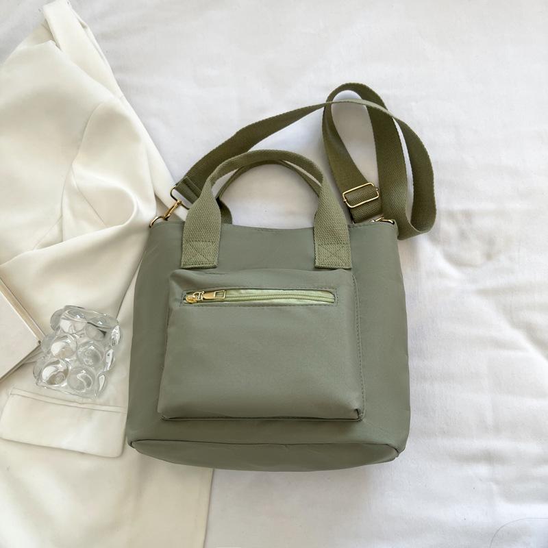 

Весна 2024, нова проста повсякденна сумка великої місткості Корейська версія портативної сумки-месенджера Модна жіноча сумка через плече зелений