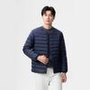 Men's Two-Opening Stand-Up Collar Lightweight Down Jacket - Warm White Duck Down for Autumn/Winter