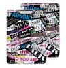 Inkdotpot Decorative Clipboard Letter Size with Low Profile Clip,Retractable Key Hole for Hanging Paperboard for Office School w/Free Marker & Eraser