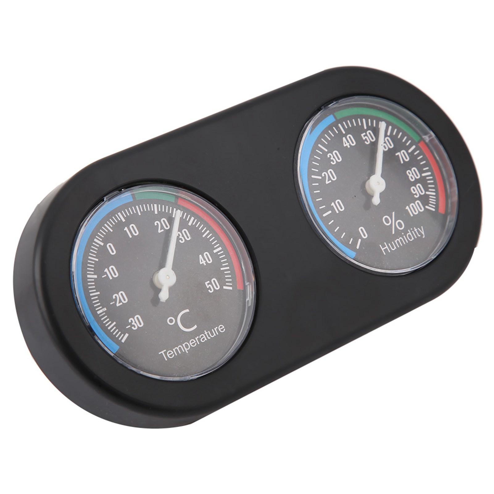 

Мини-аналоговый измеритель температуры и влажности круглой формы, термометр, гигрометр для аквариума с рептилиями