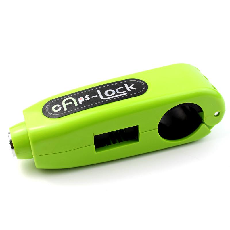 

Motorcycle Handlebar Anti-Theft Lock - Bullhorn Grip Caps Lock