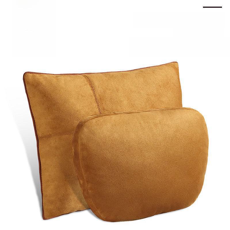 Auto-Kopfstütze, Nackenkissen, Taillenstütze, Sitzrückenpolster aus Wildleder für die Mercedes-Benz S-Klasse, All-in-One-Autokissen.