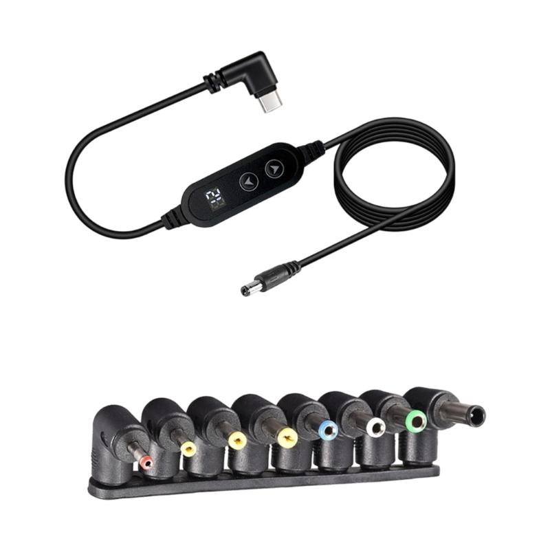 Universal Type C Triggers Cable Adjustable 5-20V for Fast Charging and Data Transfer For Multiple Electronic Devices