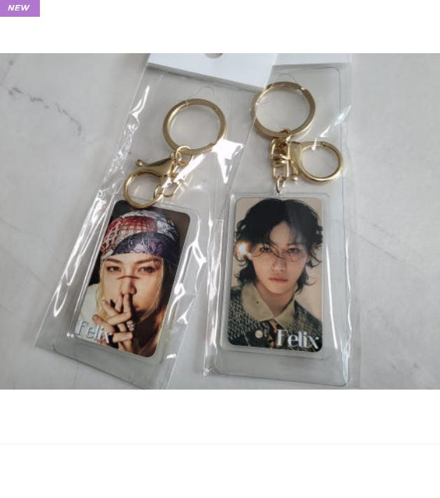 Felix Stray Kids Acrylic Keyring 12.5cm – Random Image Photo Keychain