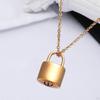 Padlock Cremation Urn Necklace Keepsake Adjustable Jewelry Holder for Memorial Mom