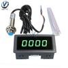 11V 1.16' 1 Digital LED Display Tachometer Timer RPM Speed Meter High Precision Tachometer with Hall Proximity Switch Sensor NPN
