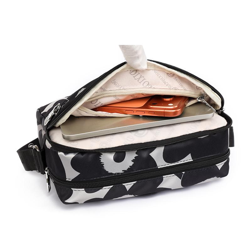 Sunflower Crossbody Bag Women's Multi-Layer Large Capacity Shoulder Bag