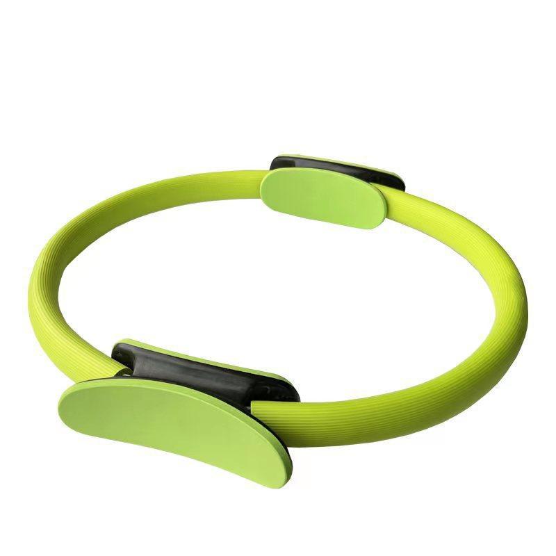Pilates Ring Resistance Circle With Non Slip Handles For Home Fitness Leg Arm Back Stretching Training ABS Fiberglass Exercise Tool