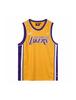 Enbiei Authentic Basketball Jersey Mesh Sleeveless Yellow