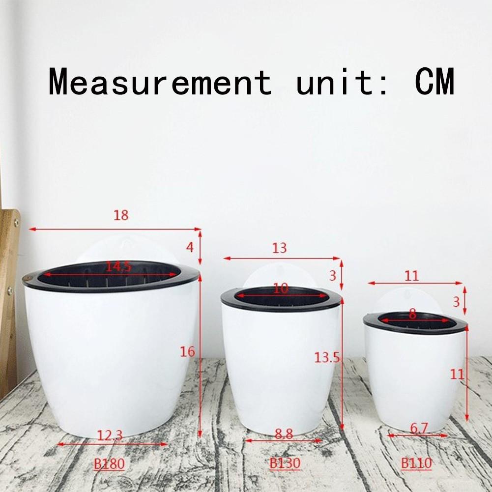 Garden Flower Pot Hanging Indoor Outdoor Plastic Pots