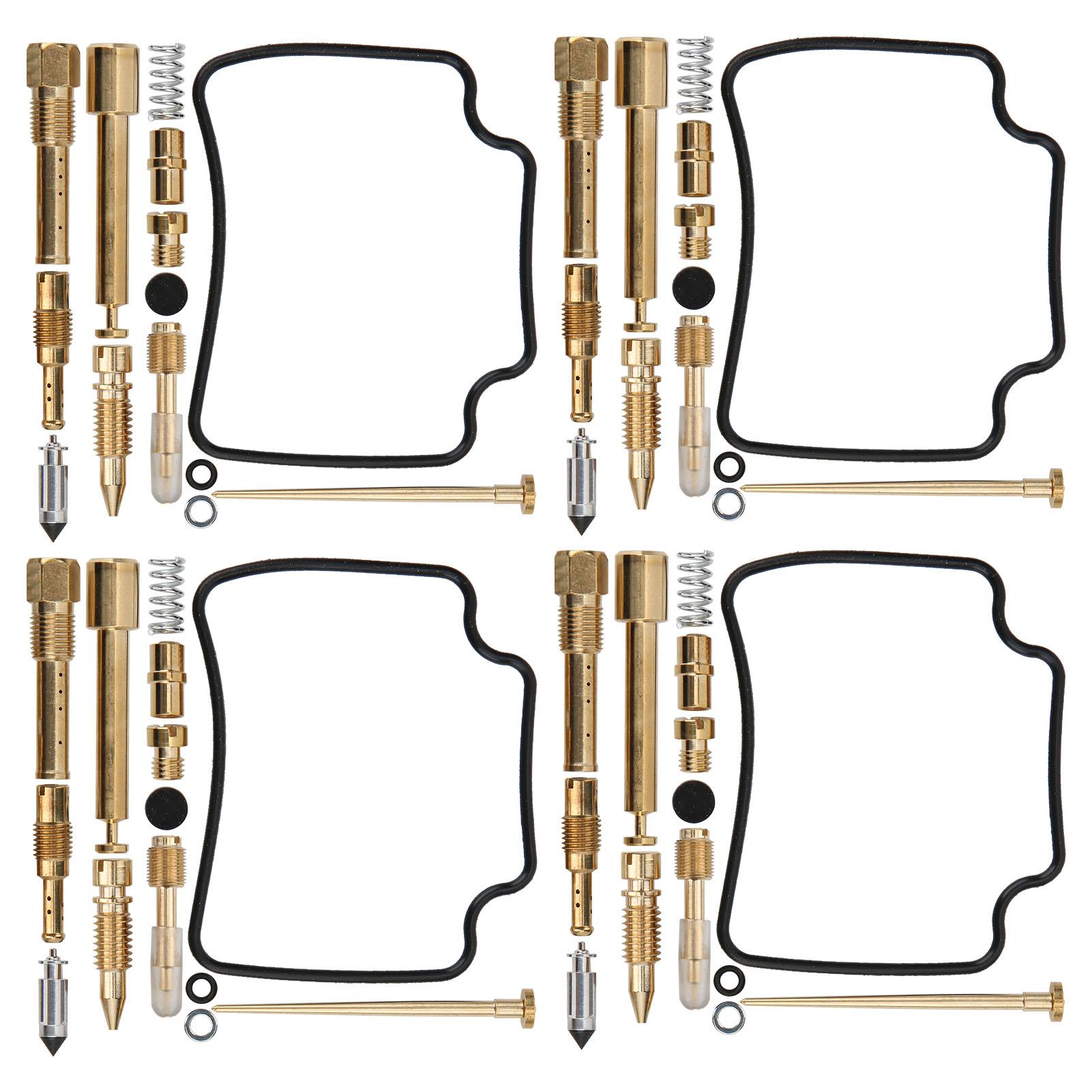 

4 Sets Carburetor Rebuild Fix Kit Carb Overhaul Seals Fit for Honda CB750 RC42 1992‑2008