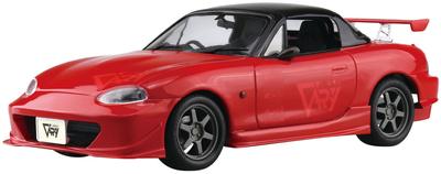 Aoshima Bunka Kyozai The Tuned Car Series Mazda Garage Berry NB8C Roadster 1999 Plastic Model Molding Color 1/24 No.78
