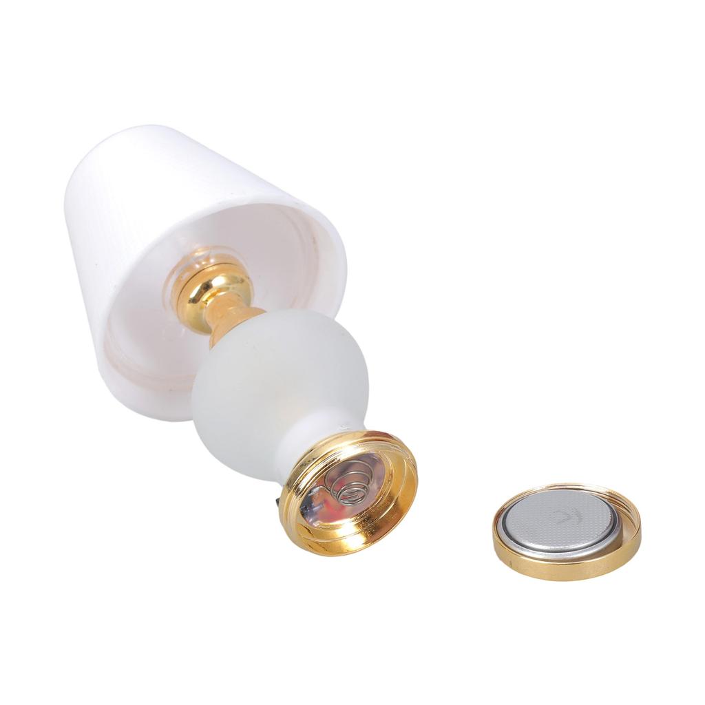 1/12 Scale Dollhouses White Lamp Miniature Furniture Pretend Play for Kids Doll House Furniture Model for Dollhouses