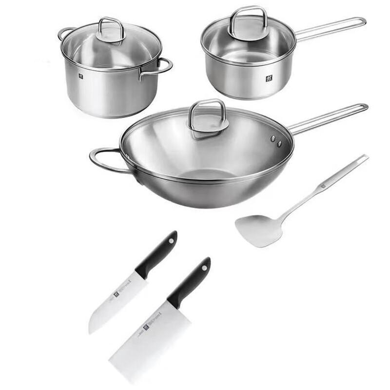 Zwilling 6-Piece Cookware & Knife Set