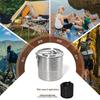 Outdoor General 304 Stainless Steel Camping Mug & Pot - Tall