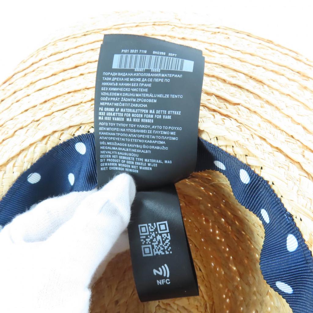 Excellent MIUMIU hat natural Raffia Women S 5HC255 Used