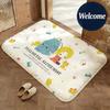 Soft Flannel Floor Mat Anime Fullmetal Alchemist Floor Mat Non-Slip Absorbent Doormat Bathroom Bedroom Home Decor Rug