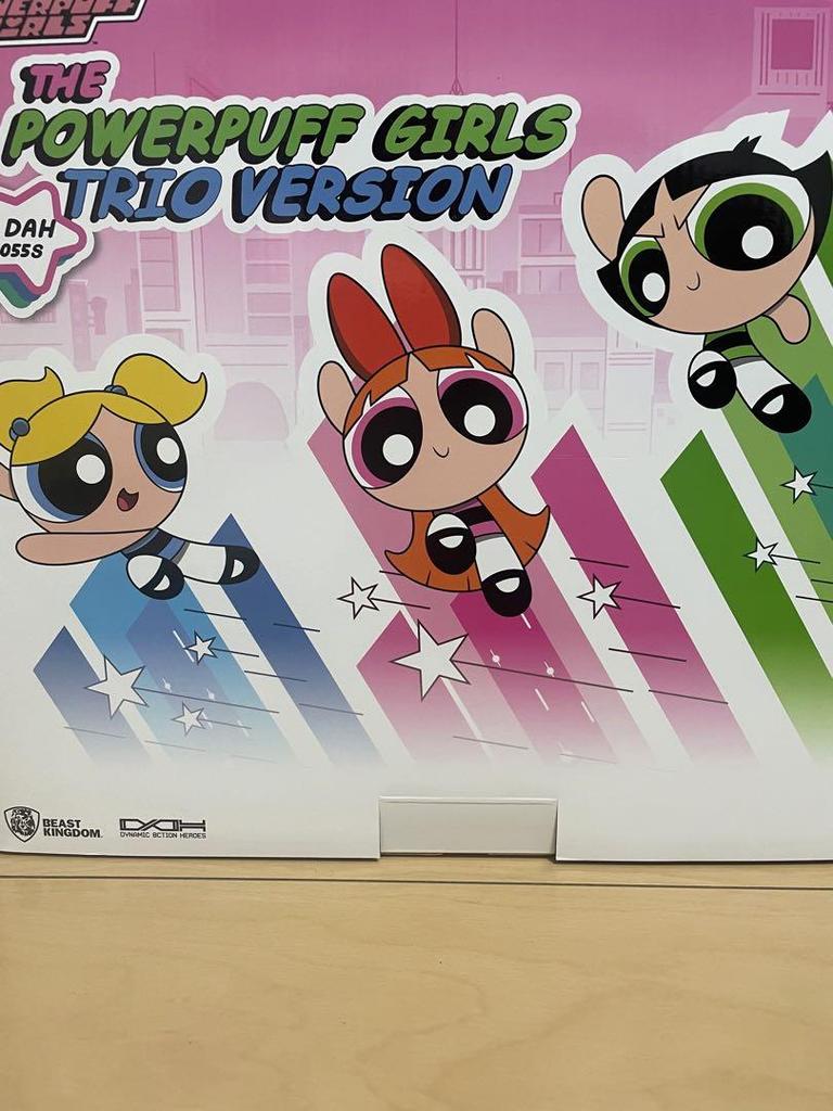 [USED] Powerpuff Girls Figure Trio Version Powerpuff
