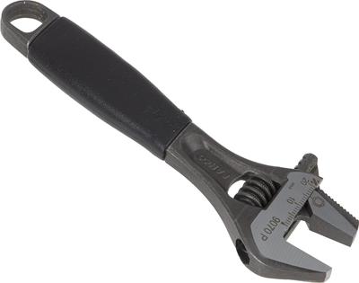 BAHCO Verstellbarer Schraubenschlüssel mit thermoplastischem Griff und Rohrzange 9070P Griff, Schraubenschlüssel/Verstellbar