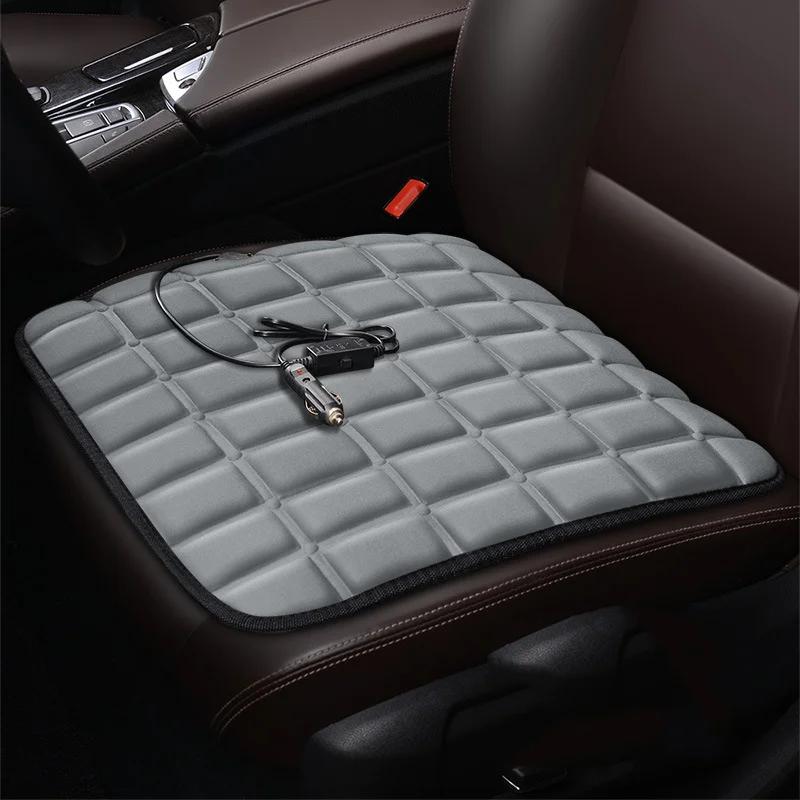 12V Car Seat Heater Electric Heated Car Heating Cushion Winter Seat Warmer Cover Car Accessories Winter Auto Seat Heating Pad