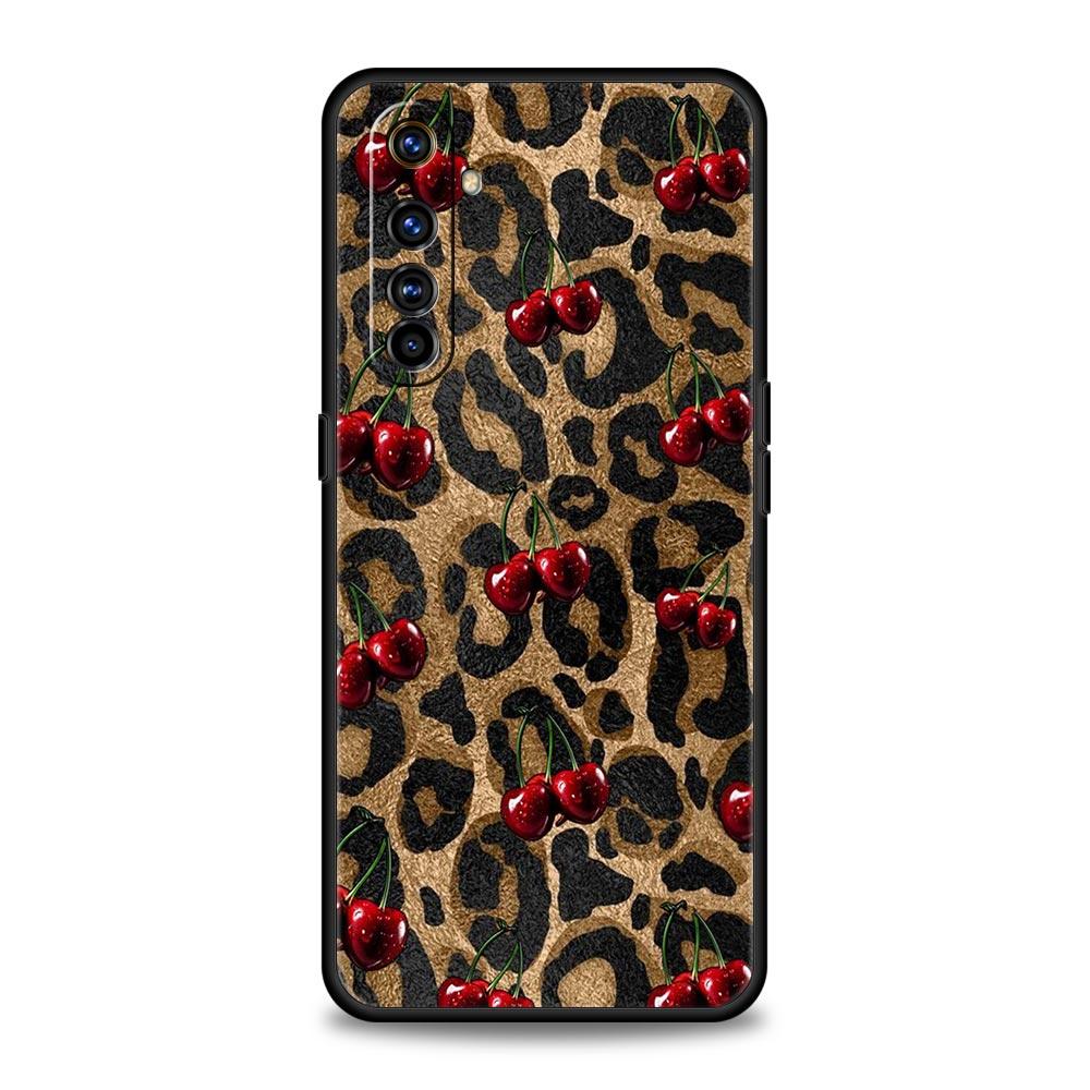 Red Cherry Phone Case For Realme 13 12 10 9 8 7 GT3 GT5 GT2 Pro Plus 5G C21 C25 C35 GT Neo 2 3 3T 5 Cover