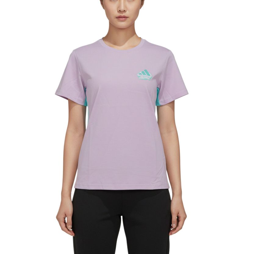 Adidas T-Shirt Sports Pullover Round Neck Casual Short Sleeve Kids tops KH0270 104