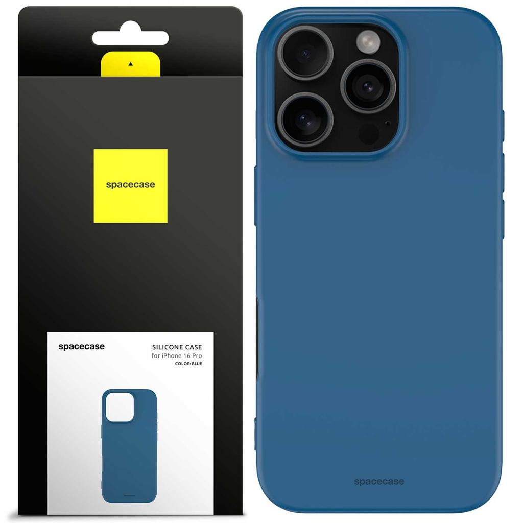 Sc Silicone Case Iphone 16 Pro Blue