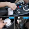 BELOMI Car Trash Can, Mini Silicone Auto Garbage Container With Lid, Waterproof Leakproof Portable Trash Dustbin, Vehicle Rubbish B For Automotive,