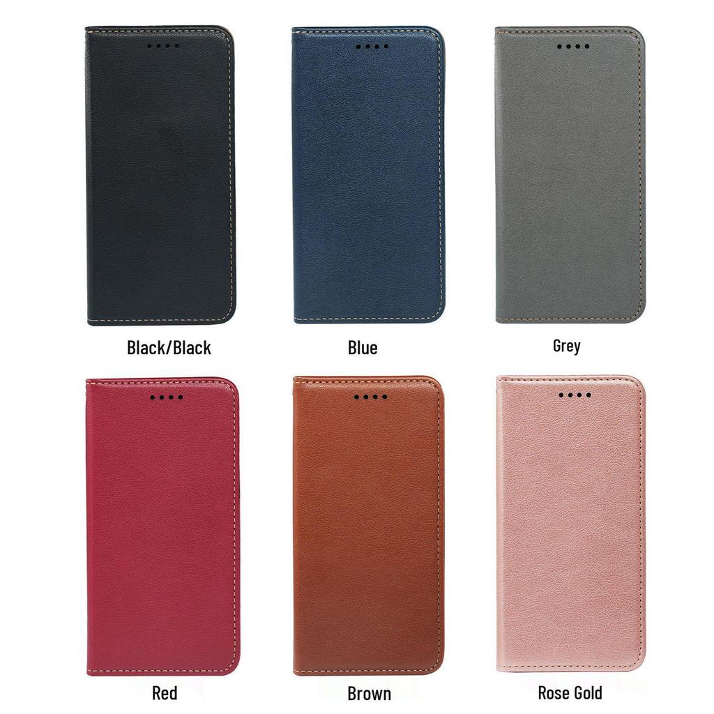 Huawei Honor 500 Pro Lychee Grain Magnetic Anti-Theft Leather Phone Case