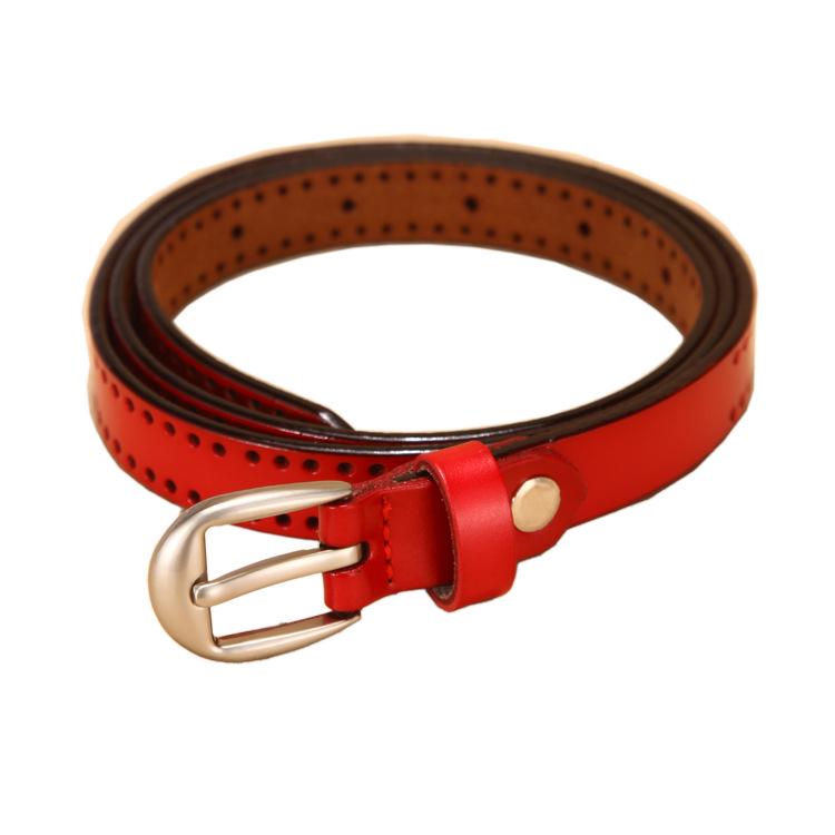 Belt Women'S Leather Belt Women'S, Thin Belt Decorative Leather Small Belt Women