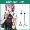 Chainsaw Man Sawatari Anime Ear Pendants Metal Jewelry Cosplay Party Accessories