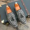 Fashion New Casual Leather Men's Loafers Fashion Slip on Driving Shoes for Men Punk Style Casual Shoes Comfy Moccasin Male Walking Flats