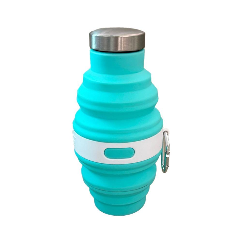 475ml Hiking Cups Silicone Folding Drink Cups Reusable Collapsible Water Bottles  Travel Tools
