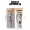 OCHEAL 100ml Beauty Leg Cream Makeup Body Coverage Long-lasting Waterproof Concealer Skin Tone Wheat Tan Brown Liquid Foundation