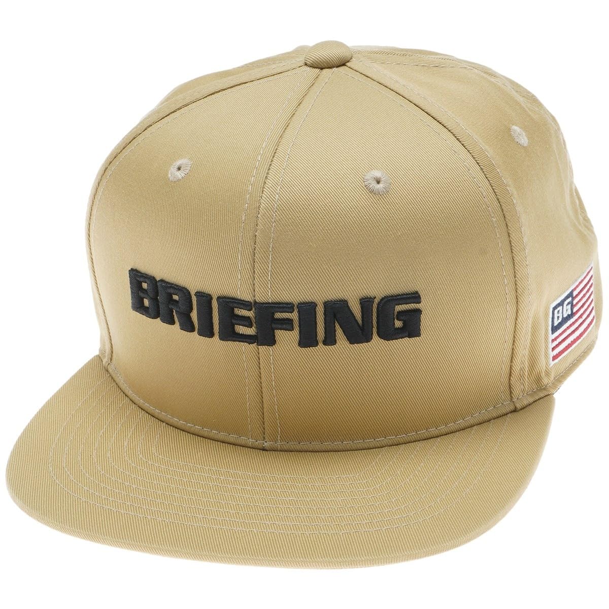 

Briefing Men s Basic Flat Visor Cap, BRG251M98, 021 Beige, Free Size