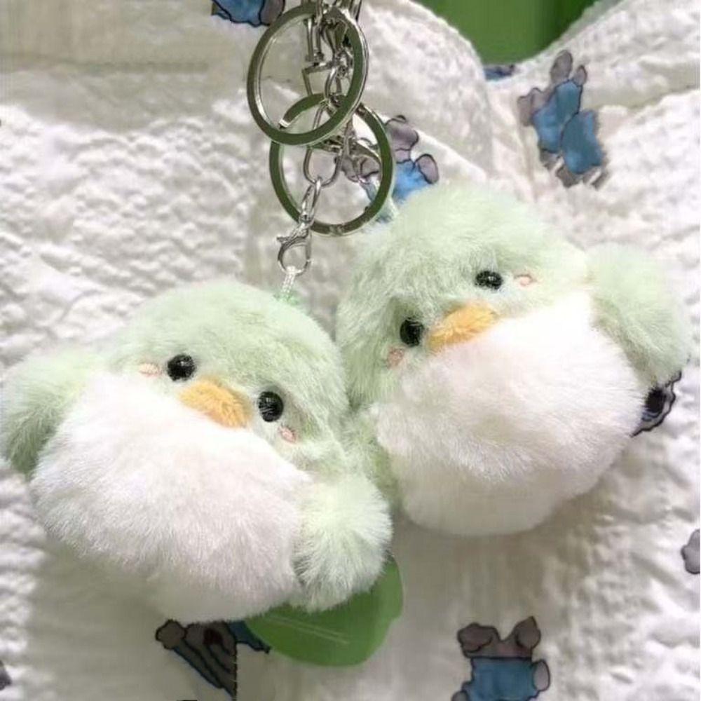 Key Ring GOT7 Plush Keychain BamBam Bird Key Ring Stuffed Animal Bird Plush Pendant  For Fans