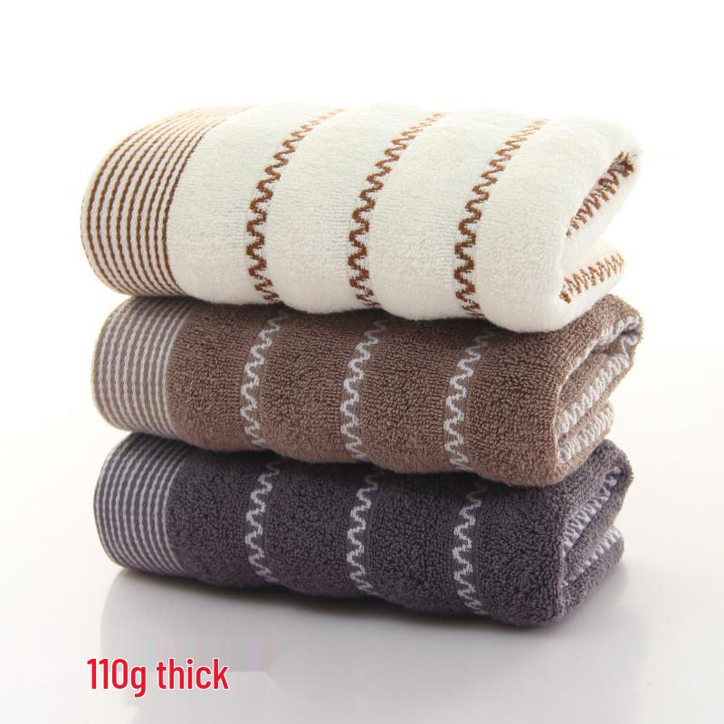 Thick Cotton Square Towel with Customizable Logo for Gifts