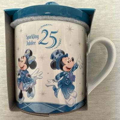 Tokyo DisneySea 25th Anniversary Sparkling Jubilee Mug Cup Lid 2026 FS JP