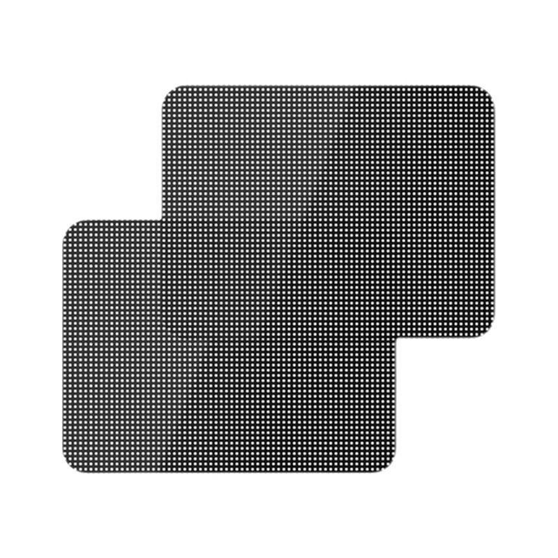 Black Dot Car Sunshade Window Static Stickers - 38x42CM
