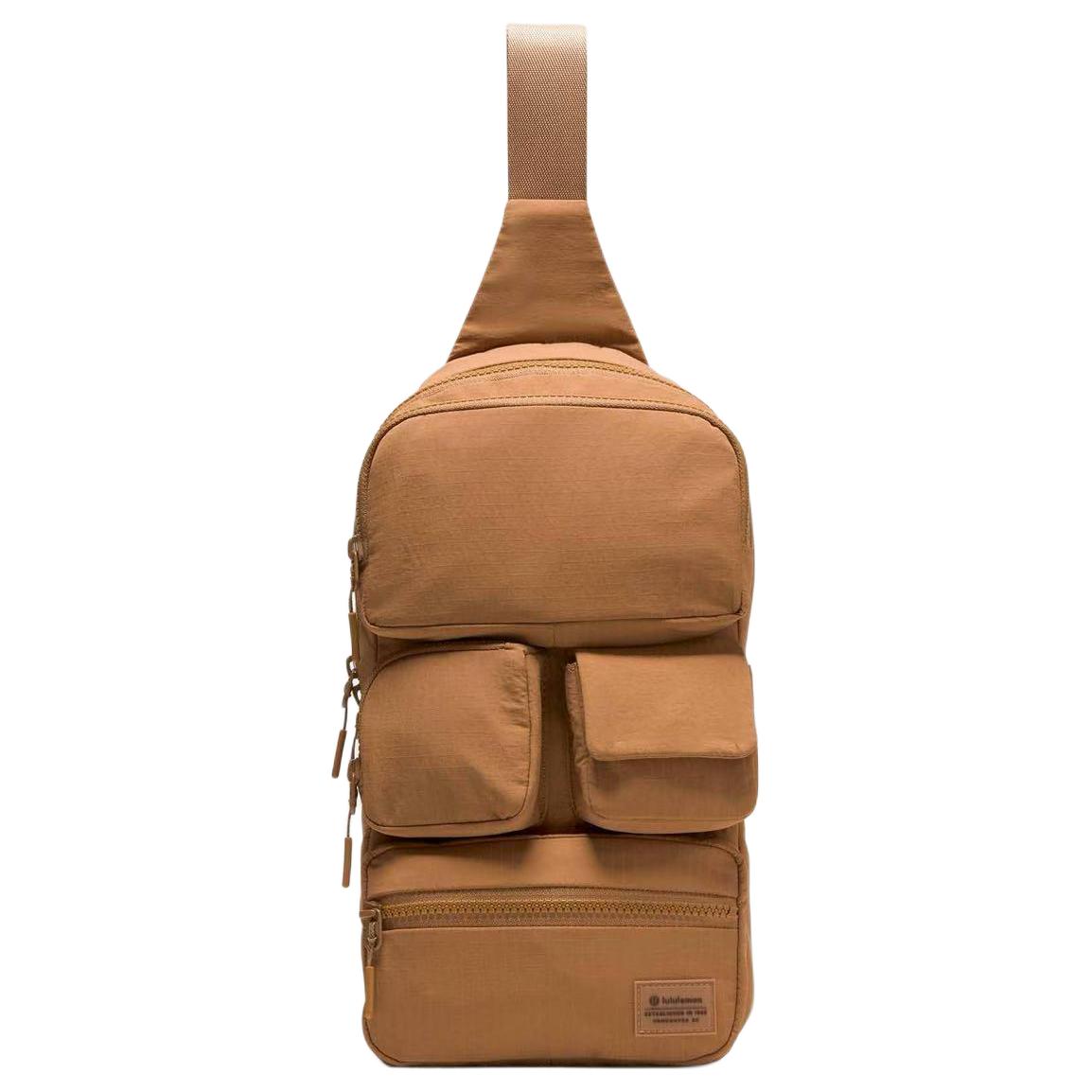 Lululemon Multi-Pocket 5L Nylon Chest Bag Women bags Chestnut LU9COHS-072720 Chestnut Brown/CBRO