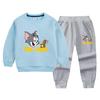 Autumn 2022 Kids' Sweatshirt and Pants Set: Stylish Casual Two-Piece for Boys and Girls