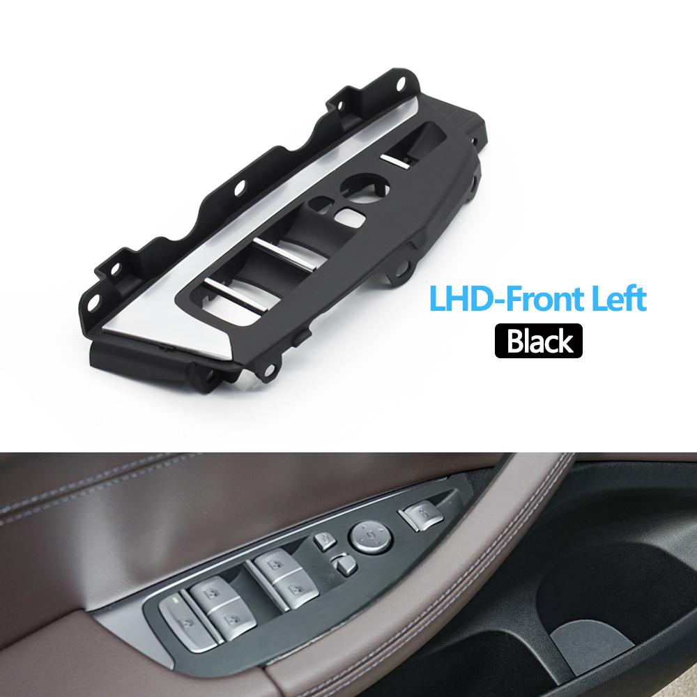 LHD RHD Car Interior Left Right Door Window Lifting Switch Outer Cover Trim Panel For BMW X3 X4 G01 G02 G08 F97 F98 2018-2021